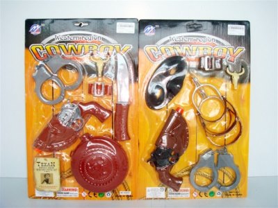 COWBOY GUN PLAY SET 2 ASST.(7PCS) - HP1002607