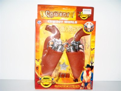 COWBOY DOUBLE GUN PLAY SET - HP1002627