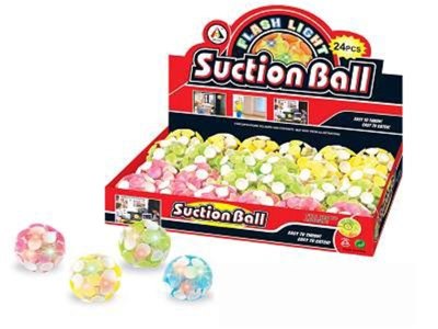 6CM SUCTION BALL W/LIGHT(24PC/DISPLAY BOX) - HP1002706