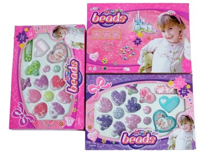 2ASST CRAFT BEADS W/BEAUTY SET - HP1002912