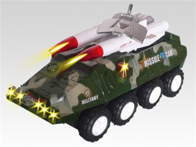 B/O MILITARY TANK W/LIGHT & MUSIC (2COLOR) - HP1002957