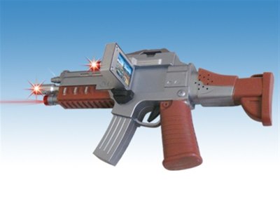 B/O VIBRATION GUN W/LIGHT & MUSIC (2COLOR) - HP1002960