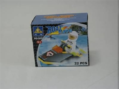ASSEMBLE BLOCKS BOAT (22PCS) - HP1003045