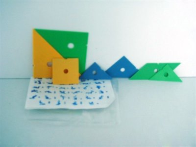 INTELLIGENCE TANGRAM YELLOW/GREEN/BLUE/RED - HP1003202