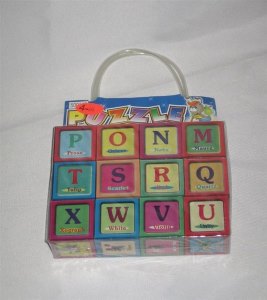12PCS INTELLIGENCE ALPHABET 2 ASST.  - HP1003212