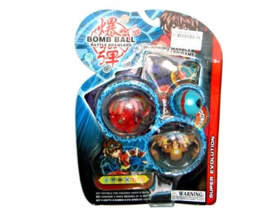 3.2CM DISTORTION BOMB W/CARD (3PCS) - HP1003385