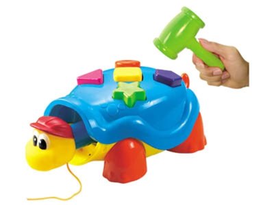 B/O TORTOISE BLOCKS W/SOUND & STRING - HP1003512