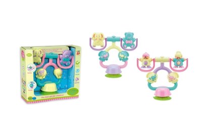 ROTATING ANIMAL W/SUCKER 2 ASST. - HP1003619