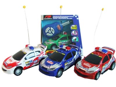2 FUNCTION R/C POLICE CAR W/LIGHT - HP1003644