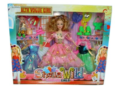 BENDABLE DOLL W/ACCESSORISE - HP1003808