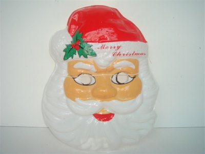 SANTA CLAUS FACE MASK 2ASST  - HP1004194