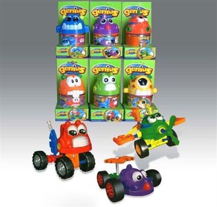 BUILDING BLOCK CAR 6ASST. - HP1004201