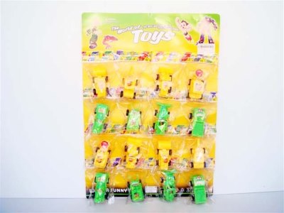 PULL BACK CONTAINER CAR 8ASST.(2COLOR/16PCS) - HP1004221