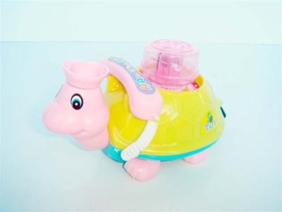 PULL LINE PHONE TURTLE W/LIGHT(2COLOR) - HP1004232