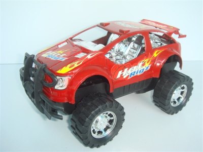 FRICTION POLICE CAR RED/BLACK - HP1004278
