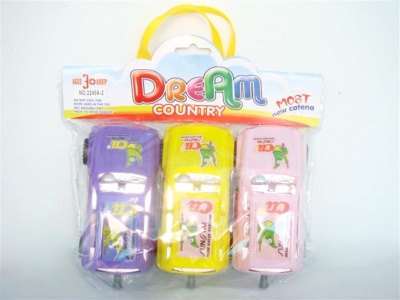 PULL LINE CAR RED YELLOW PURPLE - HP1004321
