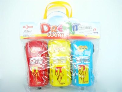 PULL LINE CAR RED BLUE YELLOW - HP1004323
