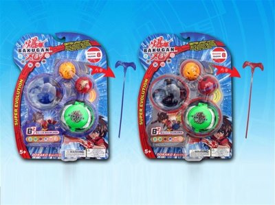 3.2CM DISTORTION BOMB W/CARD(3PCS) & LAUNCHER - HP1004475