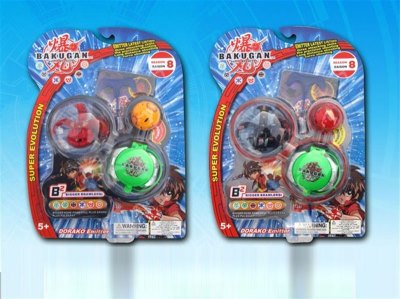 3.2CM DISTORTION BOMB W/CARD(2PCS) & LAUNCHER - HP1004477
