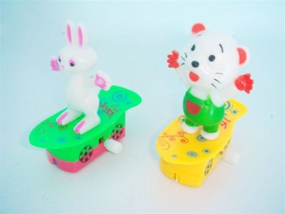 WIND UP ANIMALS SKATEBOARD - HP1004806