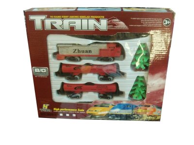B/O RAIL TRAIN W/SOUND & LIGHT 3ASST. - HP1004858