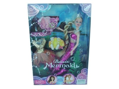 BENDABLE MERMAID 3ASST. - HP1004877