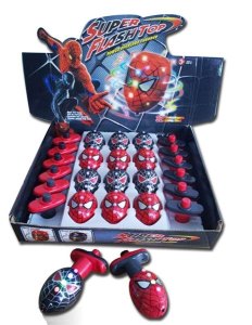 SPIDER MAN TOP W/MUSIC & LIGHT 12/BOX - HP1004896