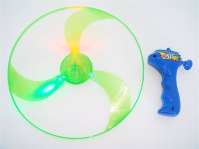 PULL STRING FLYING SAUCER W/ 3 FLASHING LIGHT - HP1004909