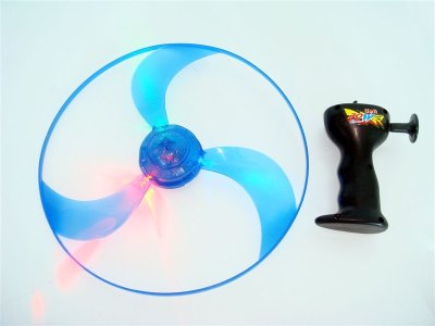 PULL STRING FLYING SAUCER W/ 3 FLASHING LIGHT - HP1004910