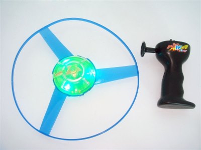 PULL STRING FLYING SAUCER W/ 3 FLASHING LIGHT - HP1004913