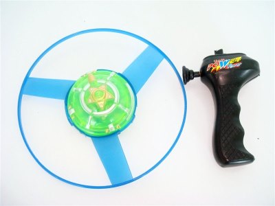 PULL STRING FLYING SAUCER W/ 3 FLASHING LIGHT - HP1004916