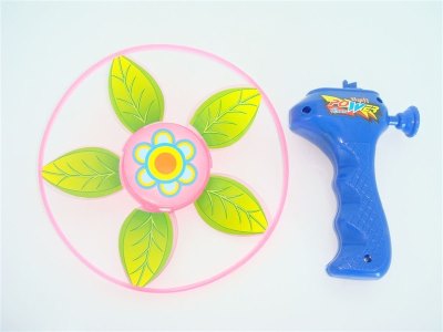 PULL STRING FLYING SAUCER W/ 3 FLASHING LIGHT - HP1004918