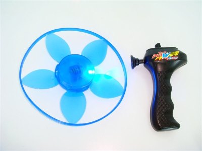 PULL STRING FLYING SAUCER W/ RED BLUE FLASHING LIGHT - HP1004919