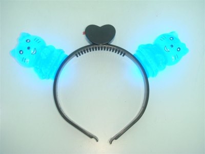CAT HAIRPIN W/BLUE LIGHT - HP1004934