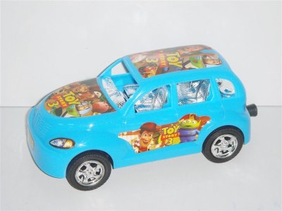 PULL STRING  CAR  YELLOW BLUE - HP1004969