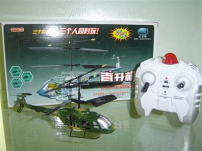 3 FUNCTION R/C HELICOPTER W/LIGHT(3COLOR) - HP1005010