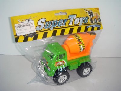 PULL BACK CONSTRUCTION CAR 3/COLOR RED BLUE GREEN - HP1005384