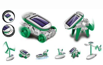 6 IN 1 EDUCATIONAL HYBRID SOLAR ENERGY KIT FUN - HP1005428