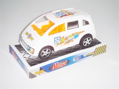 PULL BACK RACING CAR WHITE ORANGER - HP1005547