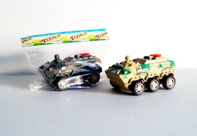 PULL LINE MILITARY TANK  W/CANDY HOLDER GREEN/YELLOW - HP1005573