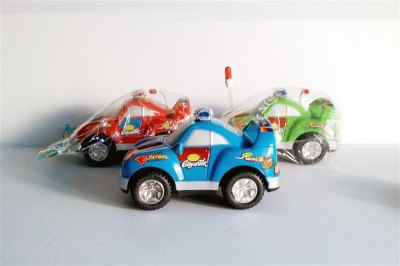 PULL LINE CARTOON POLICE CAR (3COLOR) - HP1005577