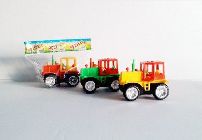 PULL LINE CAR  W/CANDY HOLDER RED/YELLOW/GREEN - HP1005579