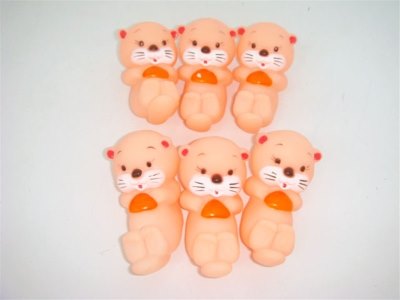 6 PCS VINYL PINK CAT - HP1005699