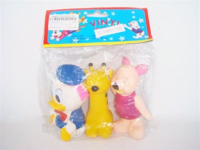 VINYL DONALD DUCK & TEENIE WEENIE & DEER - HP1005711