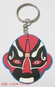 PVC FACIAL MAKEUP KEYCHAIN - HP1005905
