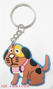 PVC CARTOON DOG KEYCHAIN - HP1005907