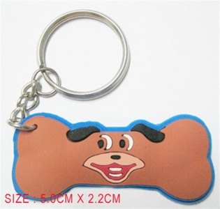 PVC CARTOON DOG BONE KEYCHAIN - HP1005909