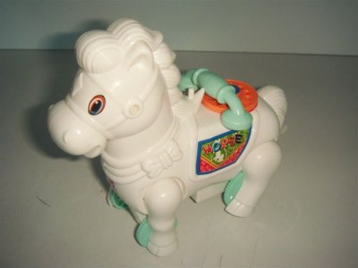 PULL STRING HORSE WITH BELL - HP1005921