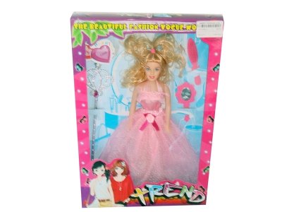 BLOW MOLD BODY DOLL RED YELLOW - HP1006227