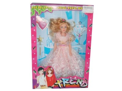 BLOW MOLD BODY DOLL RED YELLOW - HP1006236
